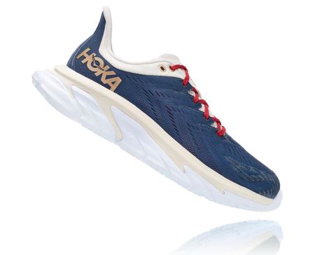 Hoka One One Clifton Edge - Adidasi Alergare Pe Drum Barbati Indigo | RO-Mw2YZ3F